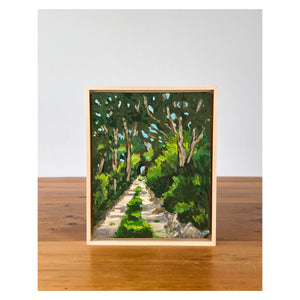 In the Woods by Martha Oakes Original 9x11