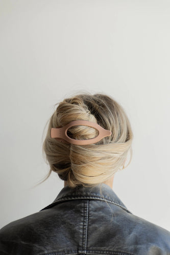 Lay Down Hair Claw, Brown