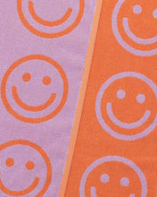 Load image into Gallery viewer, Happy Bath Towel, Lilac