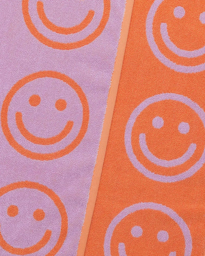 Happy Bath Towel, Lilac