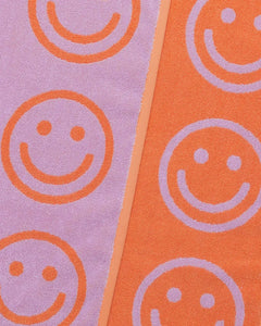 Happy Bath Towel, Lilac