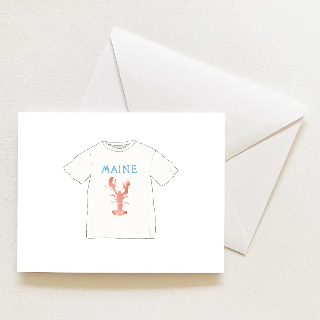 Maine Tee Boxed Note Cards