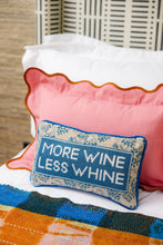 Load image into Gallery viewer, More Wine Needlepoint Pillow