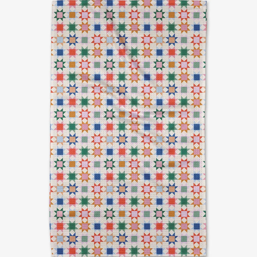 Geometry Tea Towel (Multiple Print Options)