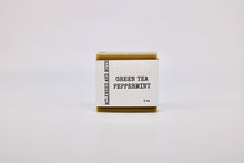 Load image into Gallery viewer, Milkweed &amp; Moth Peppermint Green Tea Bar Soap