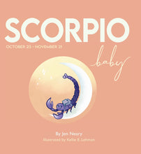 Load image into Gallery viewer, Zodiac Baby Book Scorpio