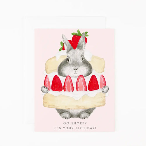 Strawberry Shortcake Bunny Card