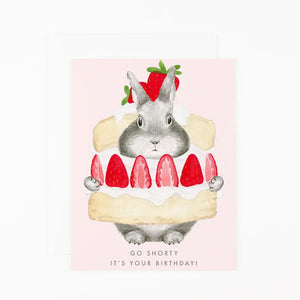 Strawberry Shortcake Bunny Card