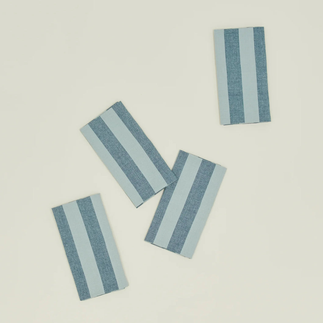 Striped Napkins, Set of 4 (3 colors available)