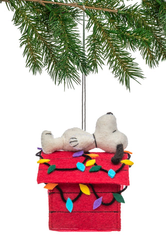 Holiday Snoopy Ornament