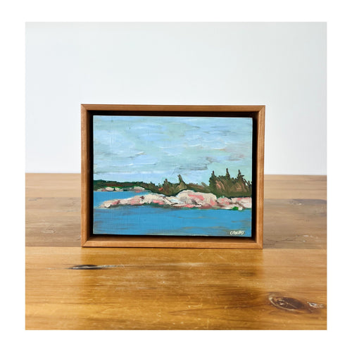 Squirrel Island by Martha Oakes Original 7x9
