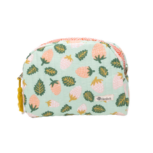 Load image into Gallery viewer, Strawberry Quilted Pouch