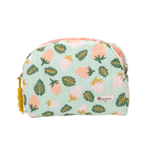 Strawberry Quilted Pouch