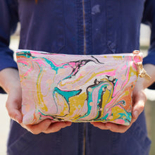 Load image into Gallery viewer, Marbled Zip Pouch