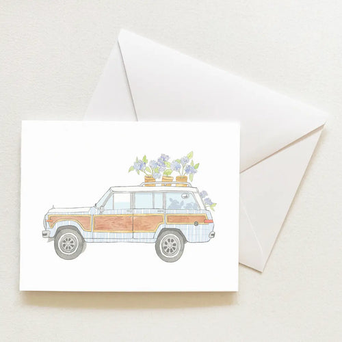 Seersucker Wagon Boxed Note Cards