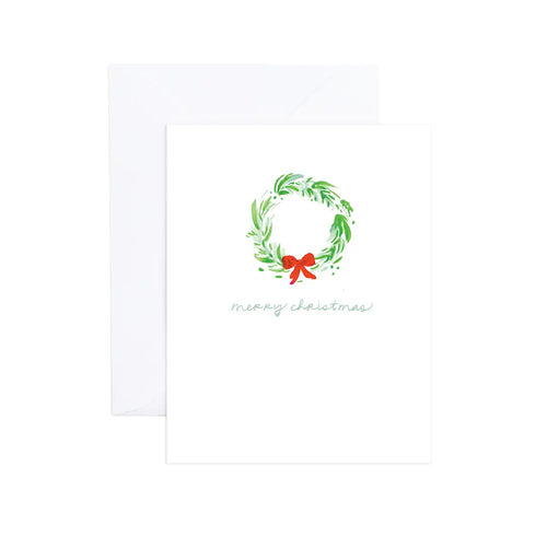 Christmas Wreath Cards, Boxed Set of 8