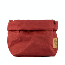 Load image into Gallery viewer, Bordeaux Washable Paper Bag