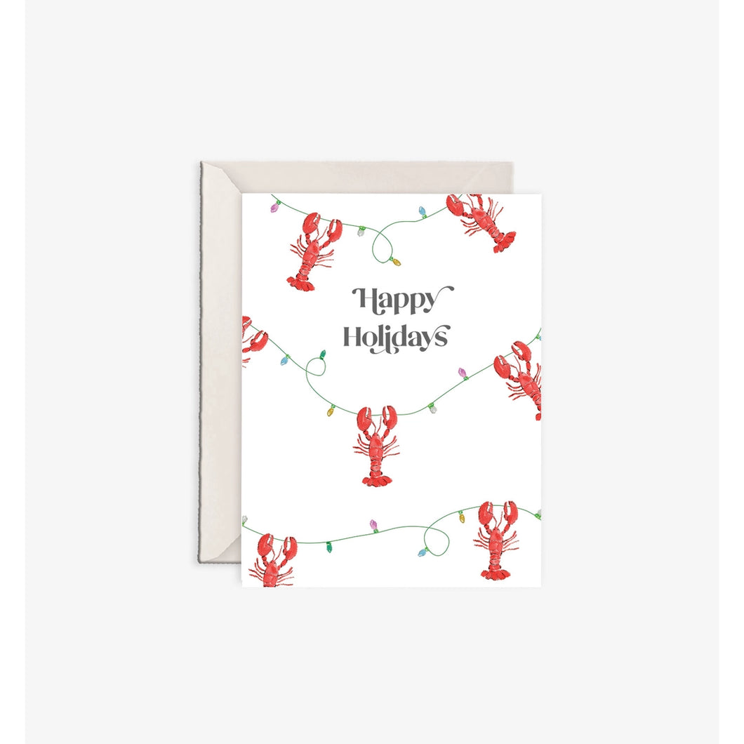 Lobster Lights Card