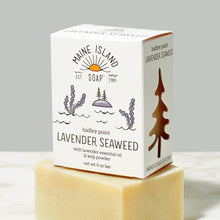 Load image into Gallery viewer, Hadley Point Lavender Seaweed Soap