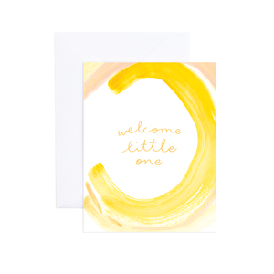 Sunny Welcome Little One Card