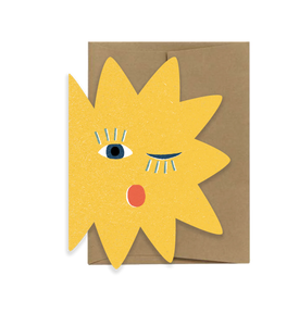 Sun Wink Card