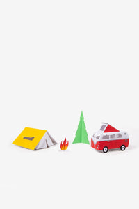 Colorado Camping Paper Model