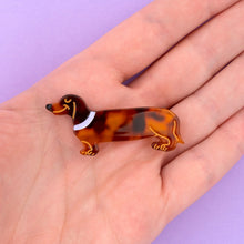 Load image into Gallery viewer, Mini Dachshund Hair Clip