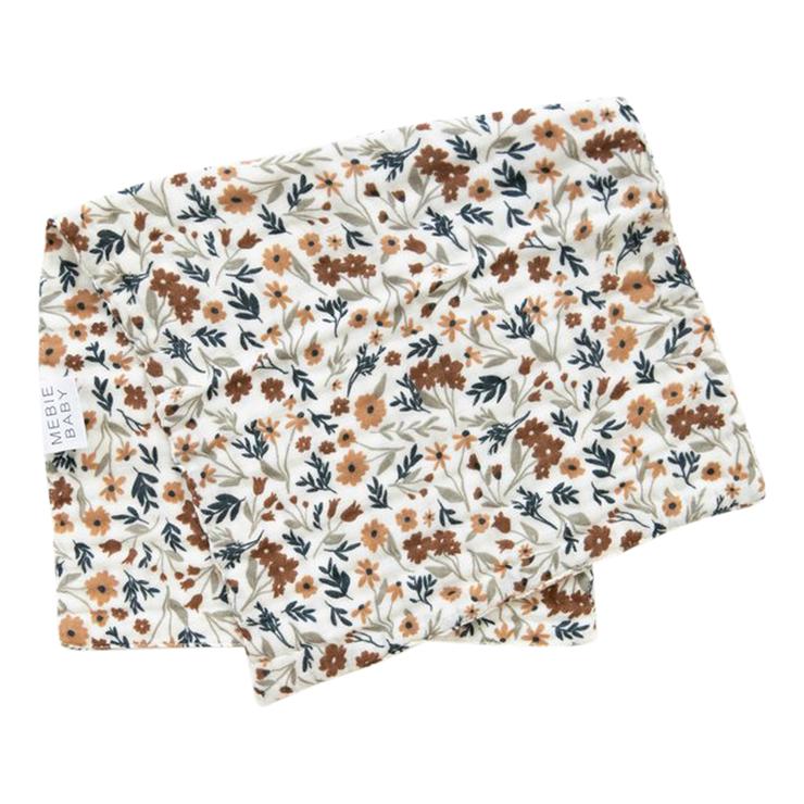 Harvest Floral Burp Cloth
