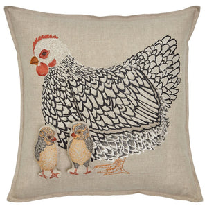 Mother Hen Pocket Pillow