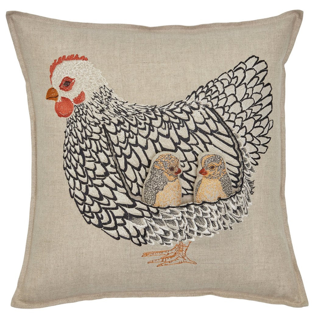 Mother Hen Pocket Pillow