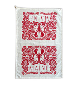 Maine Lobster Tea Towel