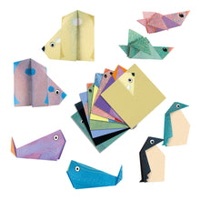 Load image into Gallery viewer, Polar Animals Origami Kit