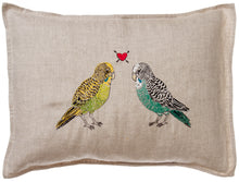 Load image into Gallery viewer, Parakeet Love Pillow